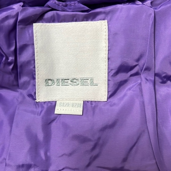 DIESEL Puffer Down Jacket Removable Hood - Picture 5 of 15